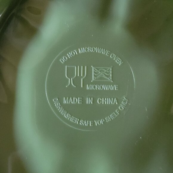 Purple and Green Cabbage Melamine Bowl, Easter Table, Spring Tablescape 8.5" - Picture 6 of 6